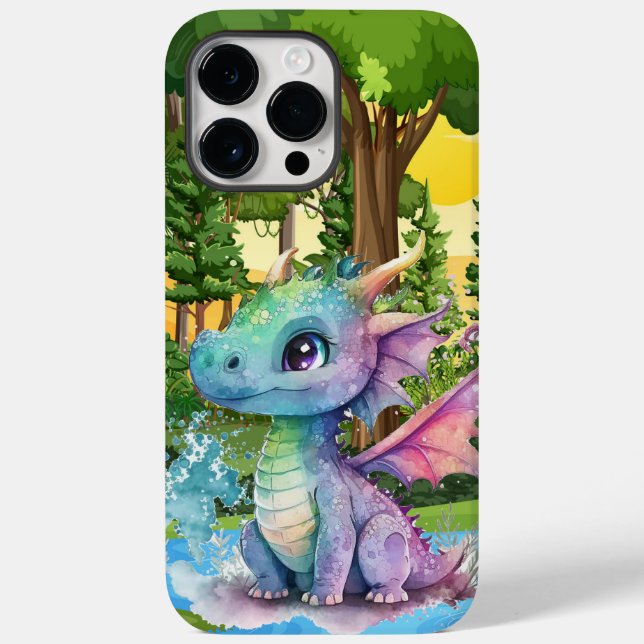 cool dragon fantasy lovers  Case-Mate iPhone case (Back)