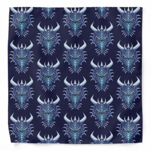 Cool Dragon Head Pattern Bandana