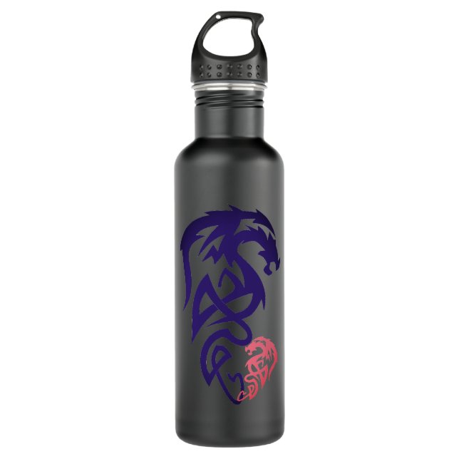 Cool Dragon Minimalist stainless water bottle (Front)