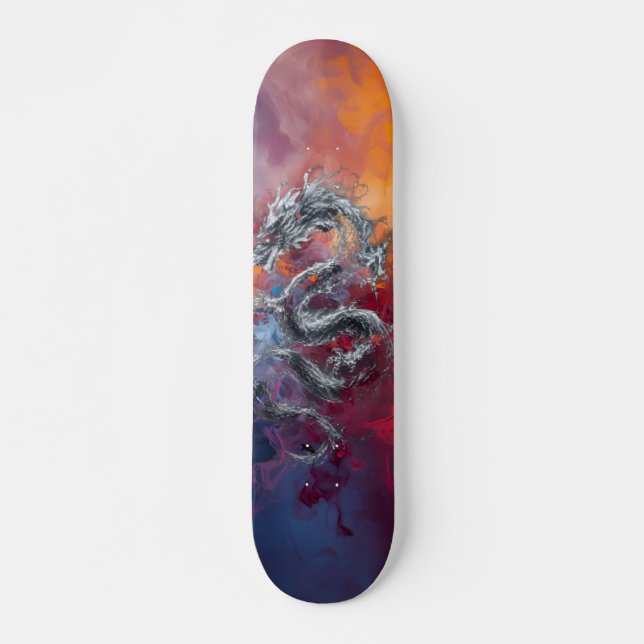 Cool dragon skateboard (Front)