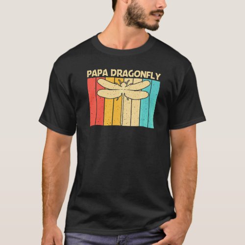 Cool Dragonfly For Men Boys Entomology Insect T-Shirt