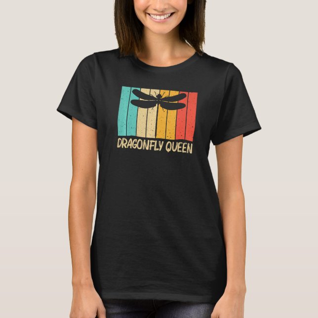 Cool Dragonfly For Women Mom Critters Insect Drago T-Shirt (Front)