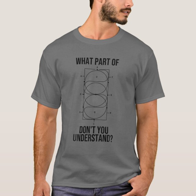 Cool Dressage Design For Men Women Equestrian Even T-Shirt (Front)