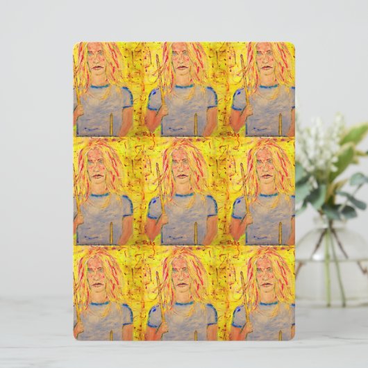 cool drummer girl (Standing Front)