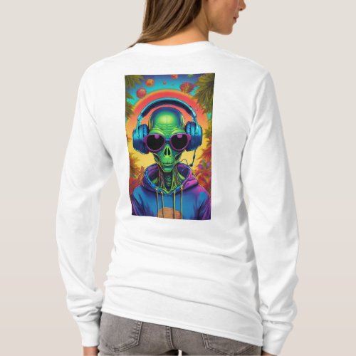 Cool Dude alien tshirt