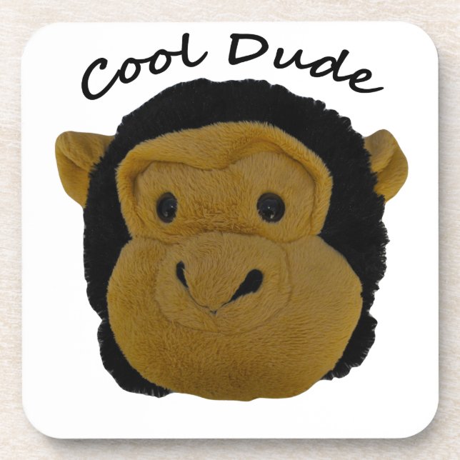 Cool Dude Beverage Coaster (Front)