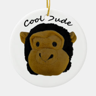 Cool Dude Ceramic Ornament