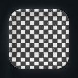 Cool Dude Check Party Plates<br><div class="desc">Cool Dude Checkered Party Plates</div>