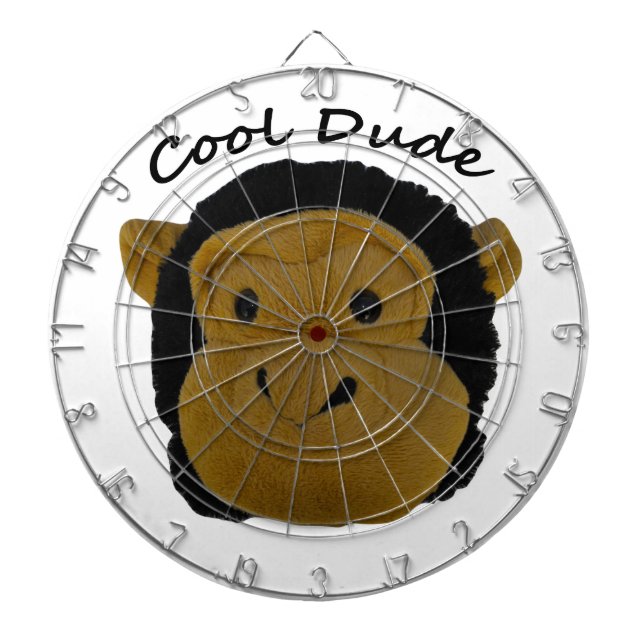 Cool Dude Dartboard With Darts (Front)