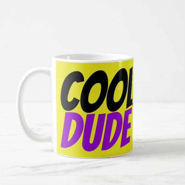 Cool dude taking a break mug (Left)