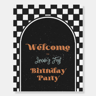 Cool Dude Welcome Sign   Skateboard Sign