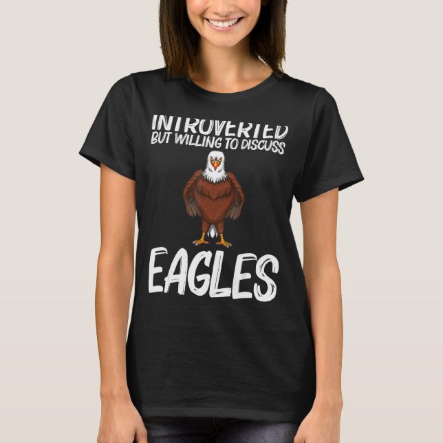 Cool Eagle For Men Women Bald Eagle Animal Bird T-Shirt (Front)