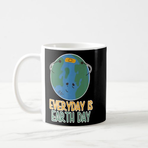 Cool Earth Day Loves Environmental Awareness  2  Coffee Mug