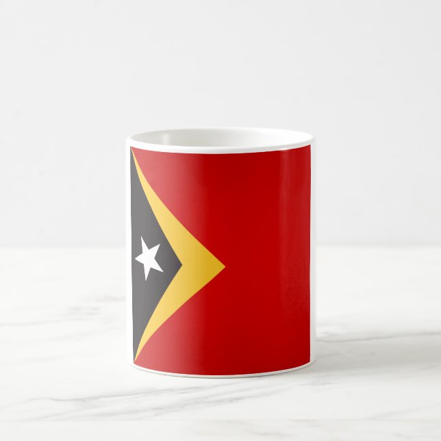Cool East Timor Flag Coffee Mug (Center)