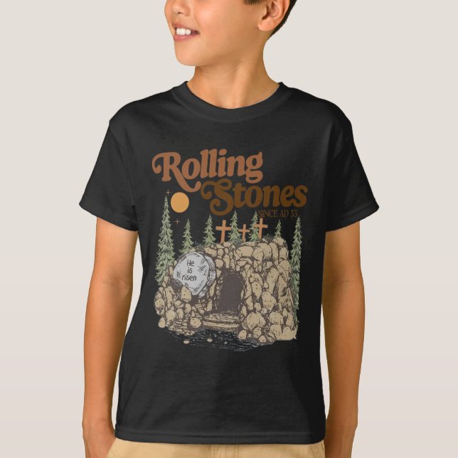 Cool Easter Bunny Face With Sungles  T-Shirt (Front)