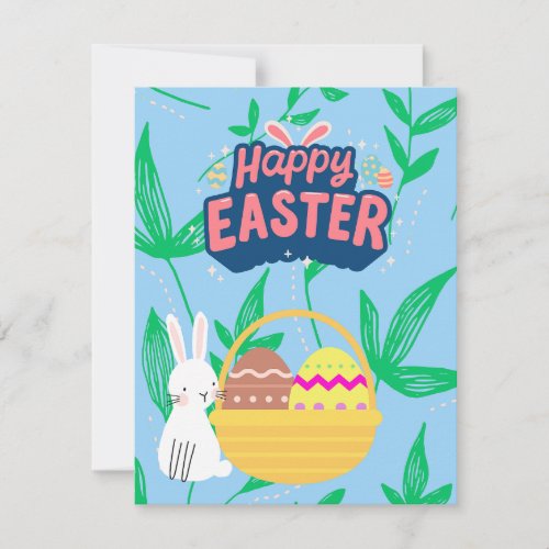 Cool easter design fun easter design holiday card