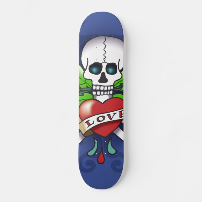 Cool Ed Hardy style skateboard (Front)