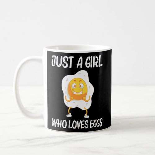 Cool Egg  For Girls Kid Fried Baked Poached Protei Coffee Mug