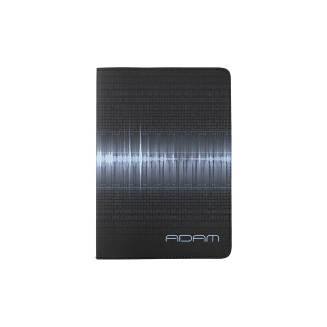 Cool Electrocardiogram Cardiologist Personalized Passport Holder (Front)