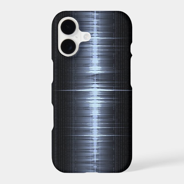 Cool Electrocardiogram Design Iphone Case (Back)