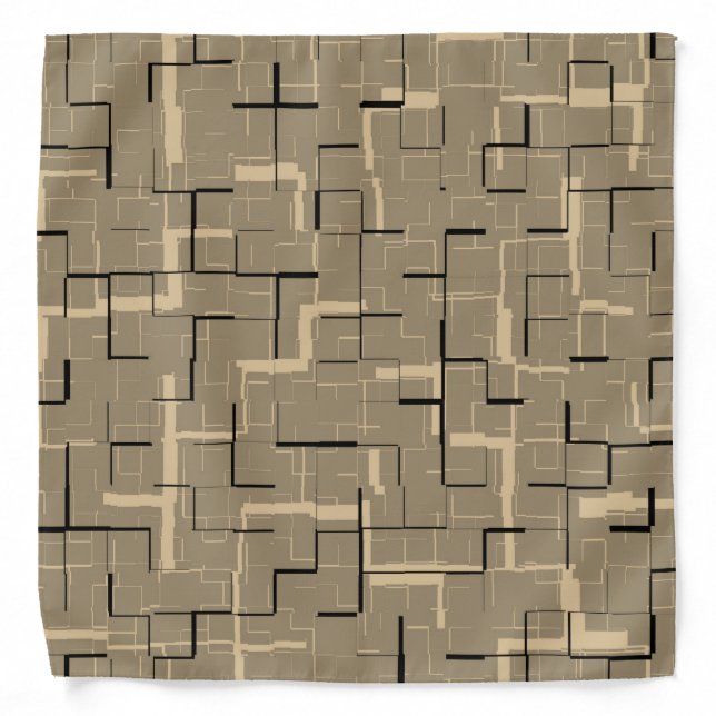 Cool Elegant Modern Bandana (Front)