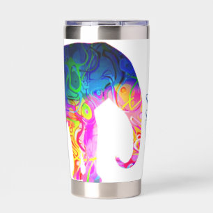 Cool elephant personalized insulated tumbler