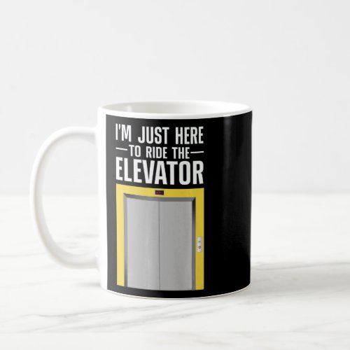 Cool Elevator For Men Women Elevator Inspector Ins Coffee Mug