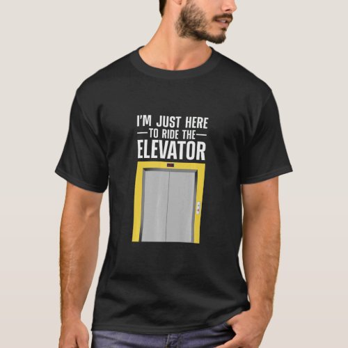 Cool Elevator For Men Women Elevator Inspector Ins T_Shirt