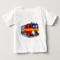 Cool Emergency Fire Engine Cartoon Design for Kids