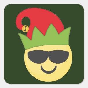 Cool Emoji Elf Stickers