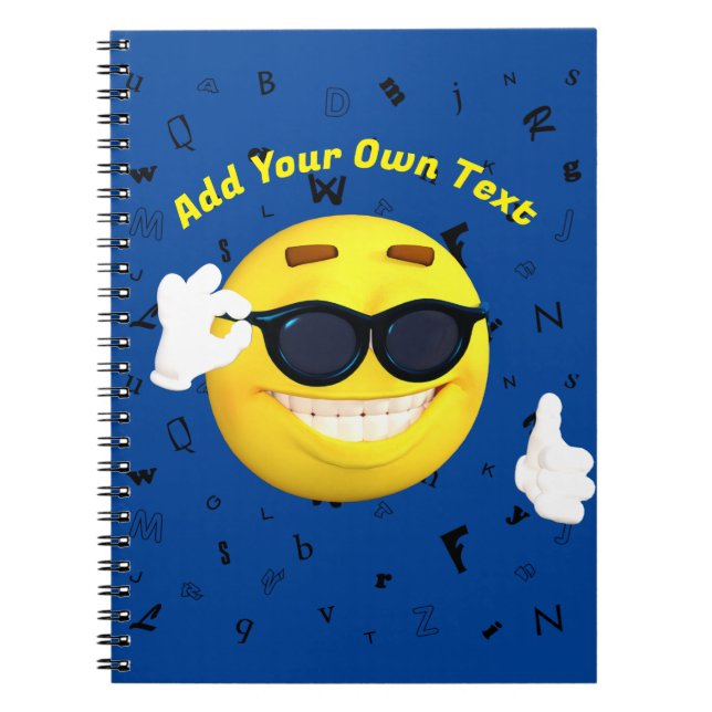 Cool Emoji Notebook (Front)
