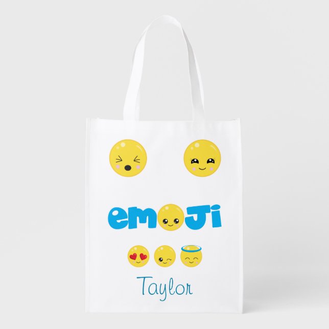 Cool Emojis Grocery Bag