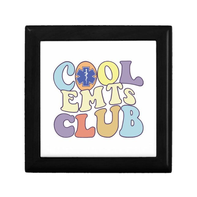 Cool Emts Club Emergency Medical Technician First Gift Box (Front)