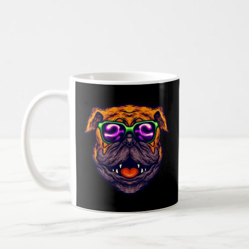 Cool English Bulldog Graphic Boys Kids  Coffee Mug