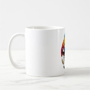 Cool English Bulldog Wearing A Beanie Hat Coffee Mug