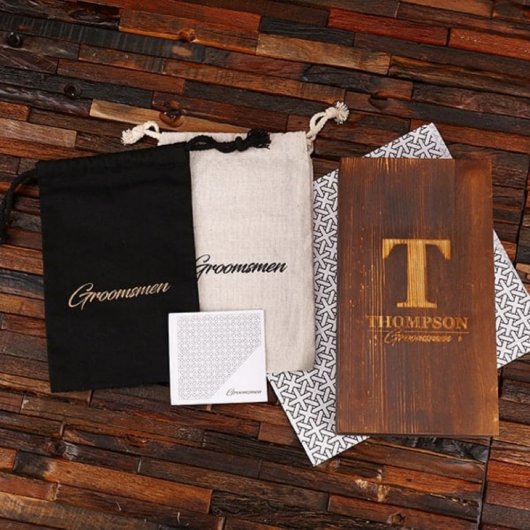 Cool Engraved Stand with Shaving Brush and Razor (Front)