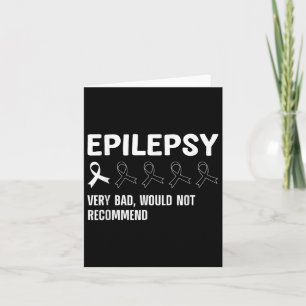 Cool Epilepsy Art For Men Women Support Epilepsy A Card