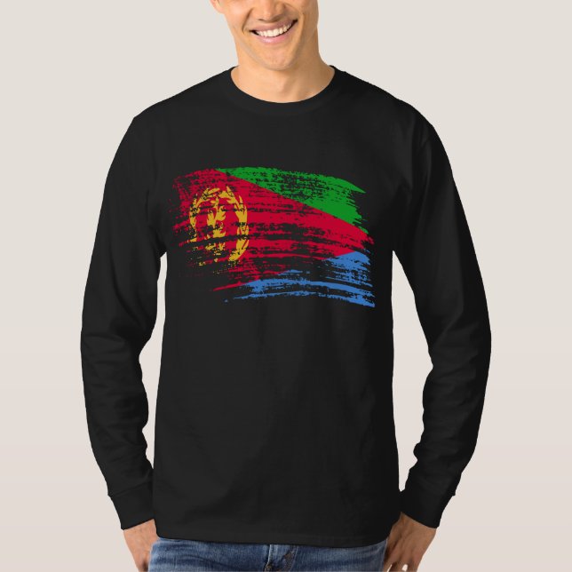 Cool Eritrean flag design T-Shirt (Front)