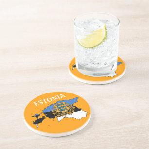 Cool Estonia Coaster! Drink Coaster