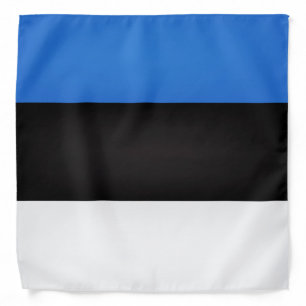 Cool Estonia Flag Fashion Bandana