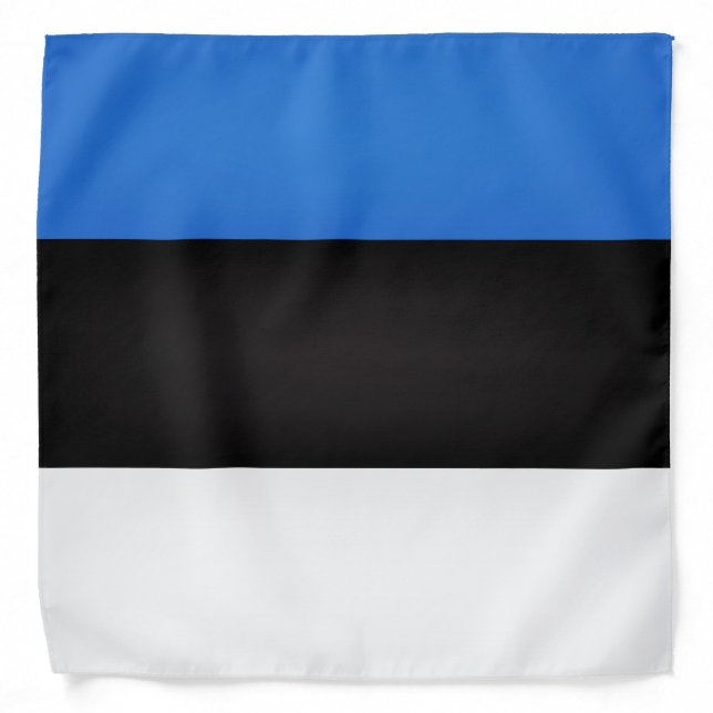 Cool Estonia Flag Fashion Bandana (Front)