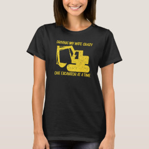 Cool Excavator For Men Boys Heavy Equipment Operat T-Shirt