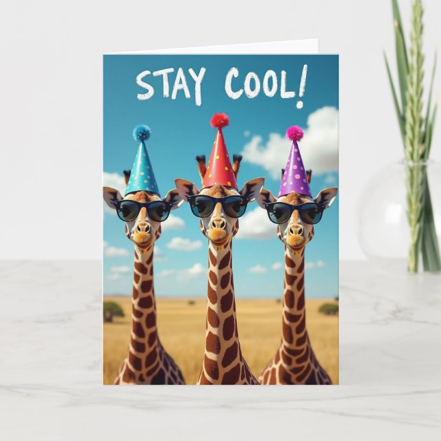 Cool Eyewear Birthday Card (Front)