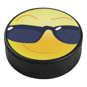 COOL FACE HOCKEY PUCK
