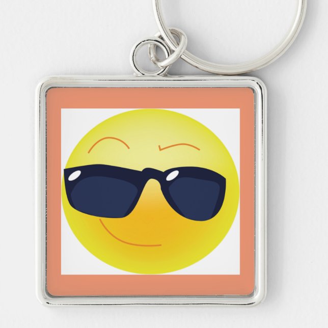COOL FACE KEYCHAIN (Front)