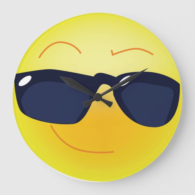 COOL FACE LARGE CLOCK (Front)