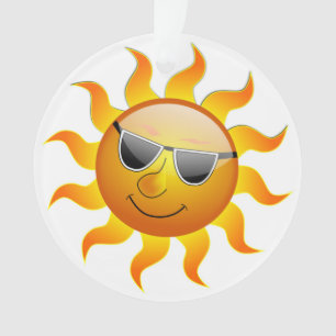 COOL FACE SUNSHINE ORNAMENT