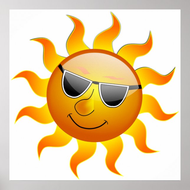 COOL FACE SUNSHINE POSTER (Front)