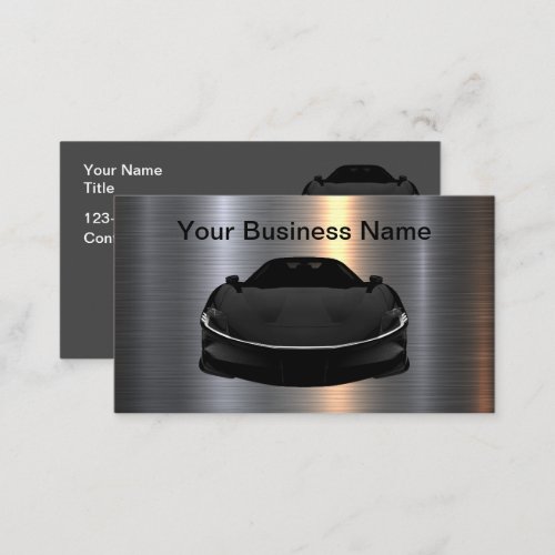 Cool Factor Automotive Business Cards
