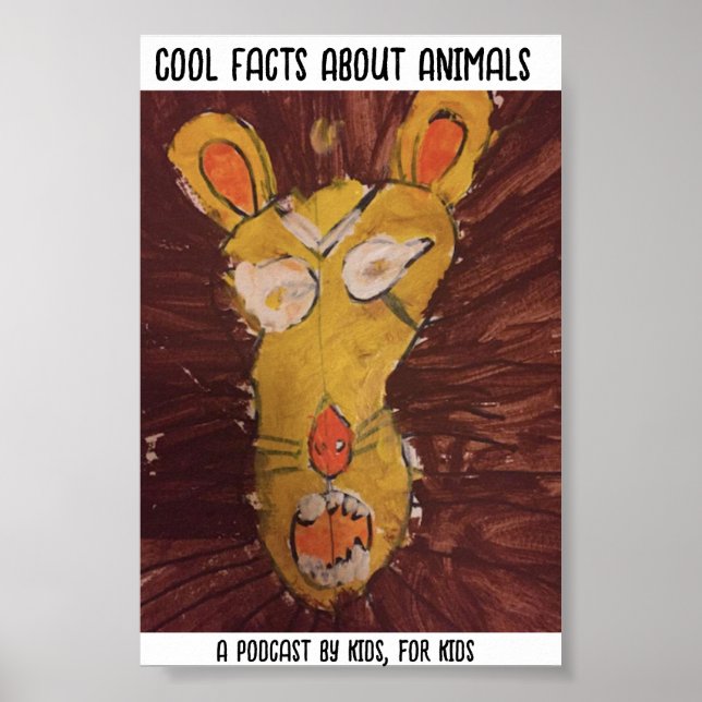 Cool Facts About Animals Poster (Front)